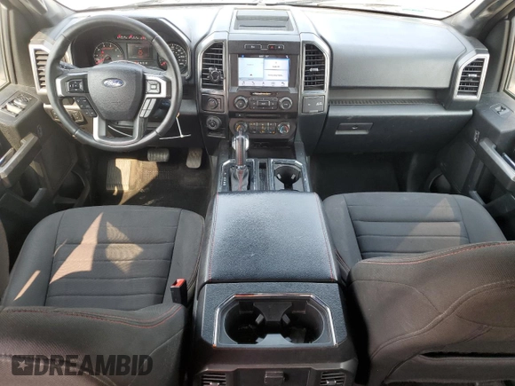 2018 Ford F-150 XL with VIN 1FTEW1EP7JFE27710, listed as a Copart auction lot 58837255 with 148,126 mi miles and Clean title. Bid and sale history available at DreamBid. Image 8.