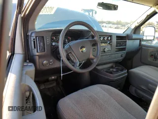 2010 Chevrolet Express Cargo Van with VIN 1GCUGADX5A1178833, listed as a Copart auction lot 80283744 with 142,960 mi miles and Salvage Title. Bid and sale history available at carsss.com. Image 8.
