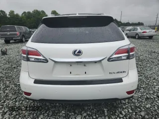 2014 Lexus RX 450h with VIN JTJBC1BA7E2458042, listed as a Copart auction lot 61008905 with 119,368 mi miles and Salvage title. Bid and sale history available at DreamBid. Image 6.