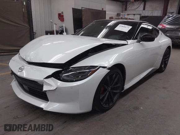 2024 Nissan Z Performance with VIN JN1BZ4BH9RM364239, listed as a IAAI auction lot 41860174 with 7,501 mi miles and . Bid and sale history available at DreamBid. Image 17.