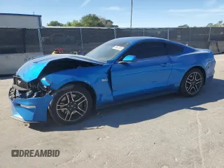 2020 Ford Mustang GT with VIN 1FA6P8CF8L5175338, listed as a Copart auction lot 49947045 with 62,954 mi miles and Salvage Title. Bid and sale history available at DreamBid. Image 1.