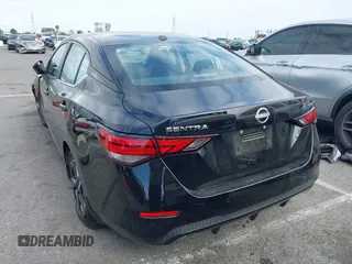 2024 Nissan Sentra SV with VIN 3N1AB8CV9RY378456, listed as a IAAI auction lot 42052412 with 9,145 mi miles and . Bid and sale history available at DreamBid. Image 3.