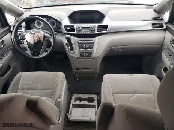 2015 Honda Odyssey LX with VIN 5FNRL5H29FB009680, listed as a Copart auction lot 54065515 with 109,446 mi miles and Salvage Title. Bid and sale history available at carsss.com. Image 8.