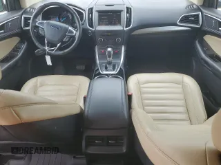 2015 Ford Edge SEL with VIN 2FMTK3J87FBC27296, listed as a Copart auction lot 45955775 with 157,480 mi miles and Salvage Title. Bid and sale history available at carsss.com. Image 8.