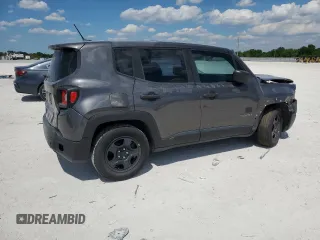 2017 Jeep Renegade Sport with VIN ZACCJAAB3HPG22999, listed as a Copart auction lot 50941785 with 101,303 mi miles and Salvage Title. Bid and sale history available at DreamBid. Image 3.