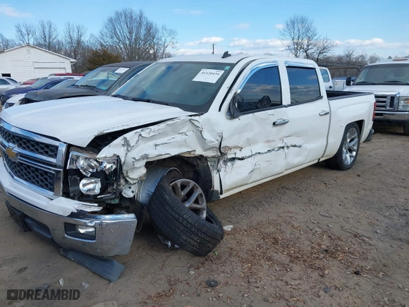 2014 Chevrolet Silverado 1500 LT with VIN 3GCPCREC3EG145713, listed as a IAAI auction lot 41420434 with 180,917 mi miles. Bid and sale history available at carsss.com. Image 23.