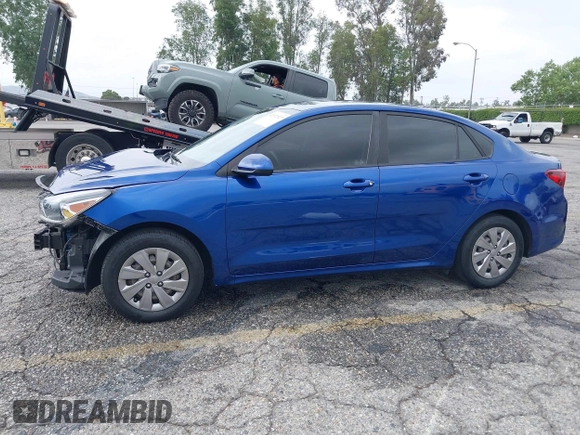 2020 Kia Rio LX with VIN 3KPA24AD4LE258976, listed as a IAAI auction lot 42072327 with 43,553 mi miles and . Bid and sale history available at DreamBid. Image 15.