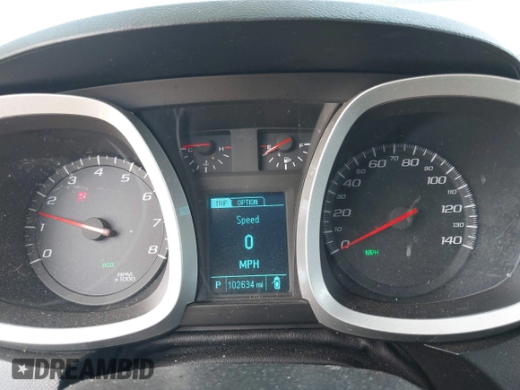 2017 Chevrolet Equinox LS with VIN 2GNALBEK3H1537776, listed as a IAAI auction lot 42207364 with 102,634 mi miles and . Bid and sale history available at DreamBid. Image 7.