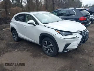 2020 Lexus NX with VIN JTJGARDZ1L5015166, listed as a IAAI auction lot 41661774 with 20,184 mi miles. Bid and sale history available at carsss.com. Image 1.