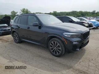 2021 BMW X5 xDrive40i z VIN 5UXCR6C05M9E78676, wystawiony jako Copart lot #60026475 z przebiegiem 50 772 mil mil oraz Szkoda całkowita • Salvage title. Historia ofert i sprzedaży dostępna na DreamBid. Obrazek 4.