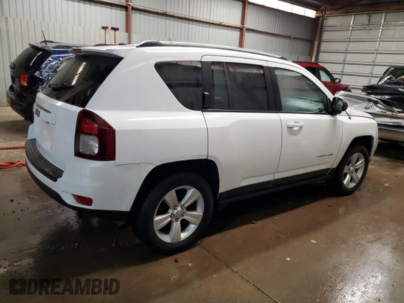 2017 Jeep Compass Sport SE with VIN 1C4NJDBB6HD106773, listed as a Copart auction lot 61995745 with 84,191 mi miles and Salvage title. Bid and sale history available at DreamBid. Image 3.