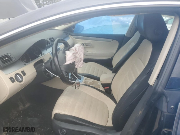2010 Volkswagen CC Sport with VIN WVWML7AN3AE515218, listed as a Copart auction lot 49946585 with 0 mi miles and Salvage Title. Bid and sale history available at carsss.com. Image 7.