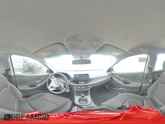 2018 Hyundai Elantra with VIN KMHH35LEXJU038209, listed as a Copart auction lot 51302795 with 125,062 mi miles and Salvage Title. Bid and sale history available at DreamBid. Image 14.