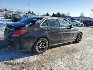 2020 Mercedes-Benz C 300 with VIN 55SWF8EBXLU327611, listed as a Copart auction lot 42050895 with 61,785 mi miles and Salvage Title. Bid and sale history available at DreamBid. Image 3.