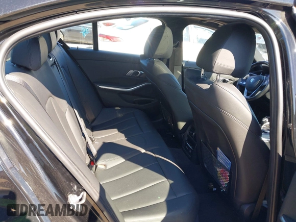 2019 BMW 3 Series 330i xDrive with VIN WBA5R7C59KFH30971, listed as a IAAI auction lot 42005244 with 59,514 mi miles and . Bid and sale history available at DreamBid. Image 8.