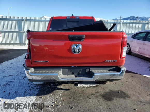 2024 Ram 1500 Big Horn with VIN 1C6RRFFG6RN131025, listed as a Copart auction lot 41797095 with 4,244 mi miles and Clean title. Bid and sale history available at DreamBid. Image 6.