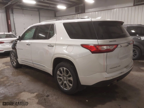2018 Chevrolet Traverse Premier with VIN 1GNEVJKW5JJ169268, listed as a IAAI auction lot 41299309 with 115,423 mi miles. Bid and sale history available at carsss.com. Image 3.