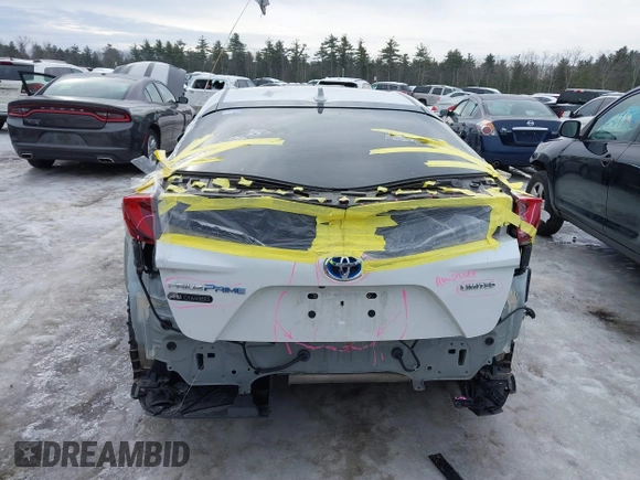 2021 Toyota Prius LE with VIN JTDKAMFP5M3181120, listed as a IAAI auction lot 41623588 with 83,809 mi miles and . Bid and sale history available at DreamBid. Image 16.