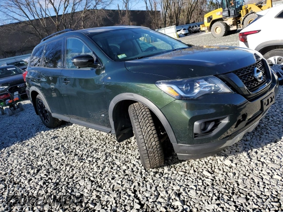 2019 Nissan Pathfinder SV with VIN 5N1DR2MM2KC650705, listed as a Copart auction lot 48116885 with 114,862 mi miles and Salvage Title. Bid and sale history available at carsss.com. Image 4.
