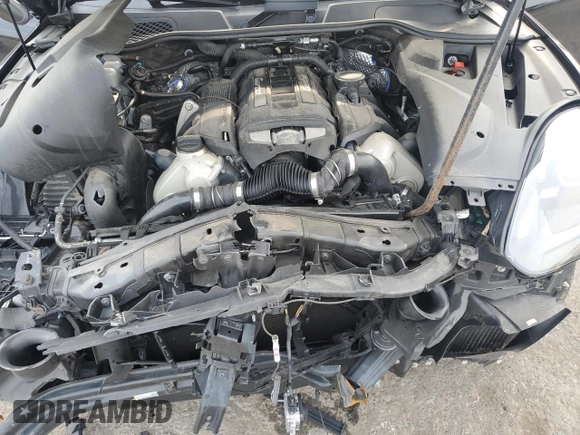 2015 Porsche Cayenne Turbo with VIN WP1AC2A28FLA82086, listed as a Copart auction lot 59860125 with 113,414 mi miles and Salvage title. Bid and sale history available at DreamBid. Image 12.