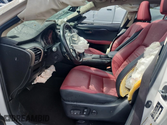 2020 Lexus NX 300 with VIN JTJDARBZ5L5000367, listed as a Copart auction lot 61573165 with 55,401 mi miles and Non repairable. Bid and sale history available at DreamBid. Image 7.