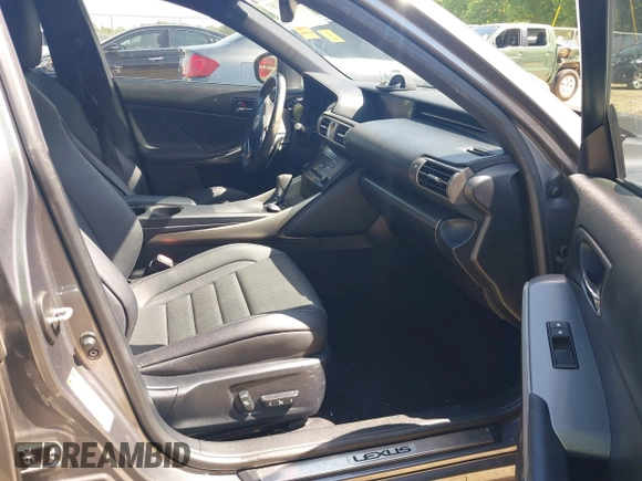 2014 Lexus IS 250 with VIN JTHBF1D29E5039798, listed as a IAAI auction lot 42074287 with 106,019 mi miles. Bid and sale history available at carsss.com. Image 5.