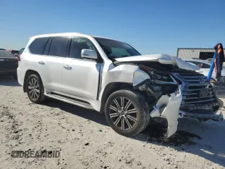 2018 Lexus LX with VIN JTJHY7AXXJ4281909, listed as a Copart auction lot 80891544 with 109,892 mi miles and Salvage Title. Bid and sale history available at carsss.com. Image 4.