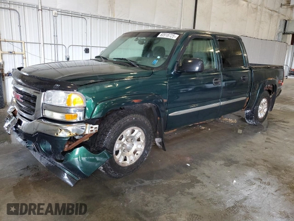 2006 GMC Sierra 1500 SLE1 z VIN 2GTEK13Z161329061, wystawiony jako Copart lot #60918725 z przebiegiem 184 084 mil mil oraz Czysty tytuł • Clean title. Historia ofert i sprzedaży dostępna na DreamBid. Obrazek 1.