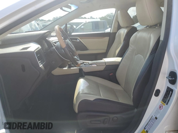 2019 Lexus RX 350 with VIN 2T2ZZMCA0KC145133, listed as a Copart auction lot 60788075 with 97,356 mi miles and Salvage title. Bid and sale history available at DreamBid. Image 7.