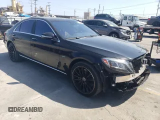 2017 Mercedes-Benz S 550e with VIN WDDUG6DBXHA289413, listed as a Copart auction lot 60136854 with 46,405 mi miles and Salvage Title. Bid and sale history available at DreamBid. Image 4.