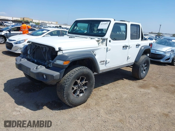 2018 Jeep Wrangler Unlimited Sport S z VIN 1C4HJXDG6JW210973, wystawiony jako IAAI lot #42154094 z przebiegiem 116 620 mil mil oraz . Historia ofert i sprzedaży dostępna na DreamBid. Obrazek 17.