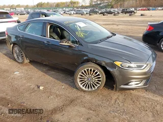 2017 Ford Fusion SE with VIN 3FA6P0HD4HR137098, listed as a IAAI auction lot 41908147 with 50,162 mi miles. Bid and sale history available at carsss.com. Image 1.