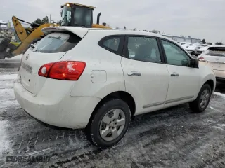 2013 Nissan Rogue S with VIN JN8AS5MT0DW023799, listed as a Copart auction lot 87662225 with 85,296 mi miles and Salvage Title. Bid and sale history available at carsss.com. Image 3.