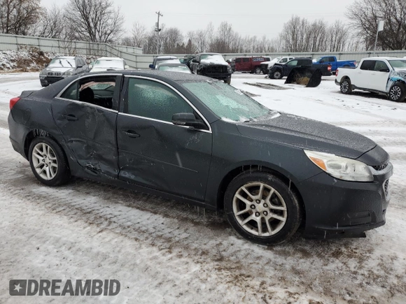 2015 Chevrolet Malibu LT with VIN 1G11C5SL7FF185095, listed as a Copart auction lot 85891954 with 122,174 mi miles and Clean Title. Bid and sale history available at DreamBid. Image 4.