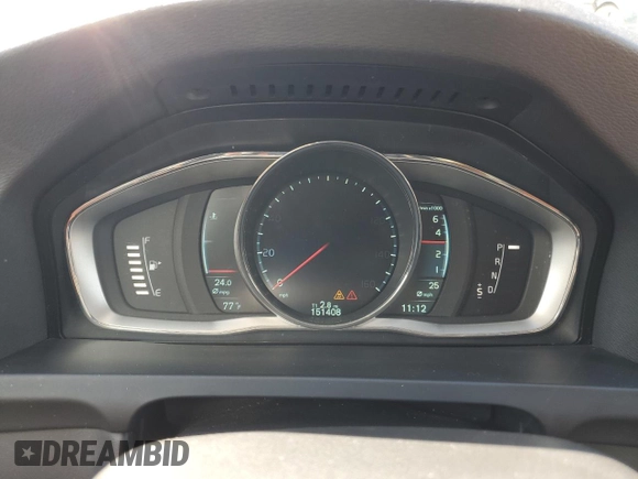 2014 Volvo S60 T6 with VIN YV1902FH5E2295456, listed as a Copart auction lot 51630745 with 151,408 mi miles and Salvage Title. Bid and sale history available at carsss.com. Image 9.