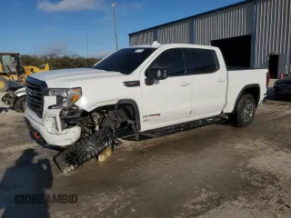2021 GMC Sierra 1500 AT4 with VIN 1GTP9EEL3MZ171668, listed as a Copart auction lot 44264105 with 118,175 mi miles and Non Repairable. Bid and sale history available at carsss.com. Image 1.
