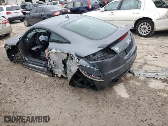 2014 Audi TT 2.0T with VIN TRUBFAFK9E1009552, listed as a Copart auction lot 43289295 with 75,295 mi miles and Salvage Title. Bid and sale history available at carsss.com. Image 2.