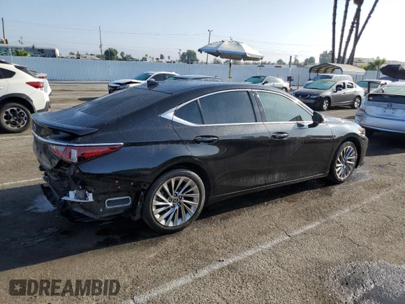2022 Lexus ES 300h Luxury with VIN 58AEA1C10NU022775, listed as a Copart auction lot 69847544 with 14,958 mi miles and Salvage title. Bid and sale history available at DreamBid. Image 3.
