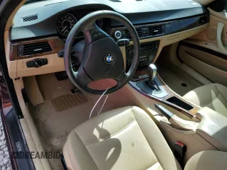2007 BMW 3 Series 328xi with VIN WBAVC73507KP35487, listed as a Copart auction lot 53204665 with Not provided miles and Salvage title. Bid and sale history available at DreamBid. Image 8.