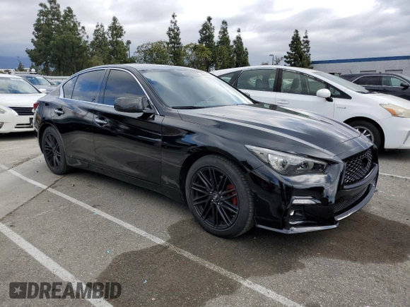 2018 Infiniti Q50 Sport with VIN JN1EV7APXJM365536, listed as a Copart auction lot 42634205 with 44,736 mi miles and Clean Title. Bid and sale history available at carsss.com. Image 4.