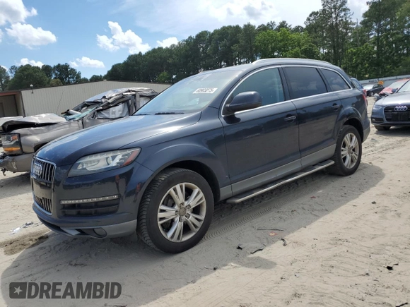 2010 Audi Q7 Premium Plus with VIN WA1LYAFE1AD001709, listed as a Copart auction lot 60903275 with 231,322 mi miles and Salvage title. Bid and sale history available at DreamBid. Image 1.