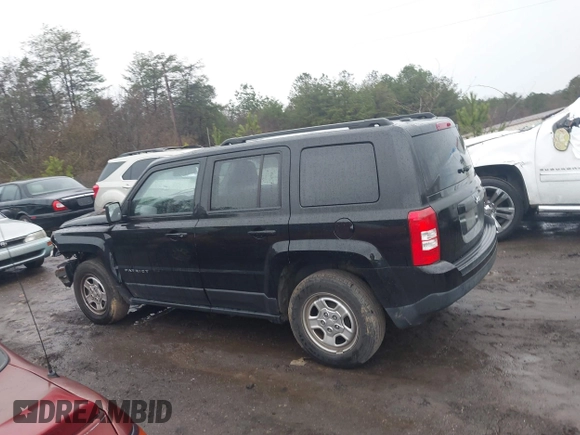 2017 Jeep Patriot Sport SE with VIN 1C4NJPBA7HD122716, listed as a IAAI auction lot 41476403 with 91,816 mi miles and . Bid and sale history available at DreamBid. Image 14.