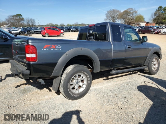 2007 Ford Ranger XLT with VIN 1FTZR45E27PA08921, listed as a Copart auction lot 49505595 with 109,934 mi miles and Salvage Title. Bid and sale history available at carsss.com. Image 3.