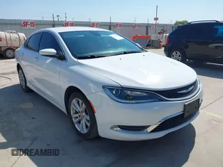 2015 Chrysler 200 Limited with VIN 1C3CCCAB1FN635363, listed as a IAAI auction lot 40522051 with 158,925 mi miles and . Bid and sale history available at DreamBid. Image 1.