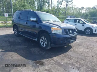 2010 Nissan Armada Titanium z VIN 5N1BA0ND3AN616146, wystawiony jako IAAI lot #42435340 z przebiegiem 190 171 mil mil oraz . Historia ofert i sprzedaży dostępna na DreamBid. Obrazek 1.