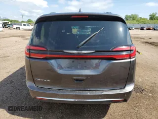 2022 Chrysler Pacifica Touring L with VIN 2C4RC1BG8NR158629, listed as a Copart auction lot 58541395 with 76,544 mi miles and Salvage title. Bid and sale history available at DreamBid. Image 6.