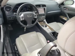 2011 Lexus IS 250C with VIN JTHFF2C28B2518574, listed as a Copart auction lot 84405014 with 92,746 mi miles and Salvage Title. Bid and sale history available at carsss.com. Image 8.