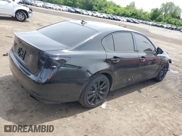 2014 Lexus GS 350 z VIN JTHCE1BLXE5026190, wystawiony jako Copart lot #58051645 z przebiegiem 104 673 mil mil oraz Szkoda całkowita • Salvage title. Historia ofert i sprzedaży dostępna na DreamBid. Obrazek 3.