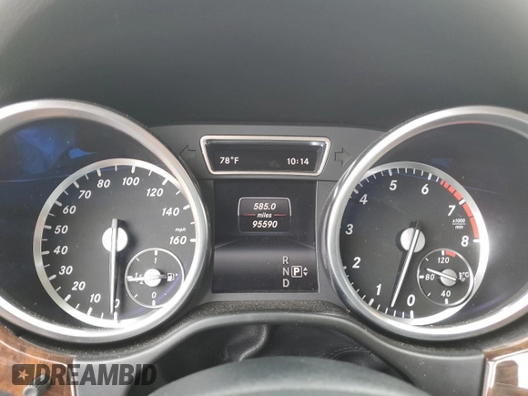 2014 Mercedes-Benz M 350 с VIN 4JGDA5HB1EA293437, выставлен на аукционе Copart как лот 63684815 с пробегом 95 590 миль миль и Списание • Salvage title. История ставок и продаж доступна на DreamBid. Изображение 9.