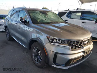 2023 Kia Sorento Hybrid EX with VIN KNDRH4LG4P5161089, listed as a IAAI auction lot 41422349 with 25,272 mi miles. Bid and sale history available at carsss.com. Image 1.